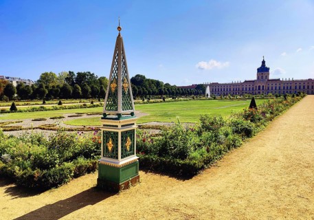 Charlottenburg Palace Gardens, also known as the Palace Park, baroque gardens, Charlottenburg