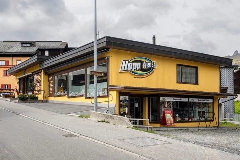 Supermarket Hopp Arosa, Arosa, Graubünden, Switzerland