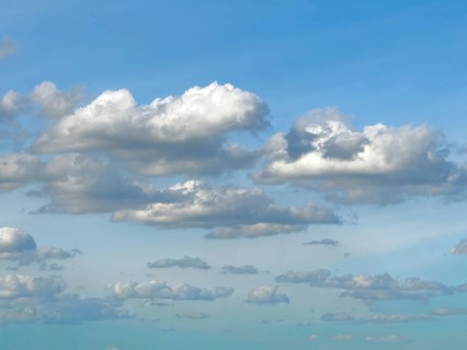 White bright cluster clouds Stratocumulus Stratocumulus Stratocumuli under blue sky, international