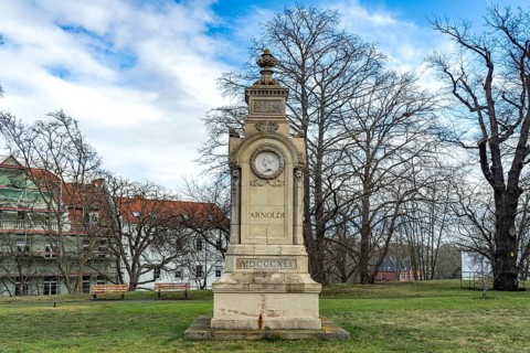 Memorial to Ernst-Wilhelm Arnoldi Gotha, Thuringia, Germany