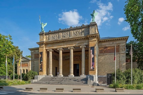Museum voor Schone Kunsten, MSK, Museum of Fine Arts in the city Ghent, East Flanders, Belgium