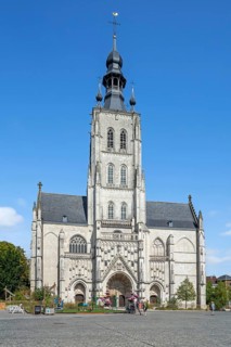 14th century Onze-Lieve-Vrouw-ten-Poelkerk, Brabantine Gothic Church of Our Lady ten Poel in the