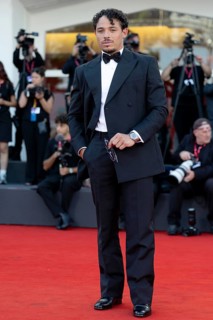 Venice, Italy - 2 September 2025: Anthony Ramos Martinez during the red carpet of - A house of