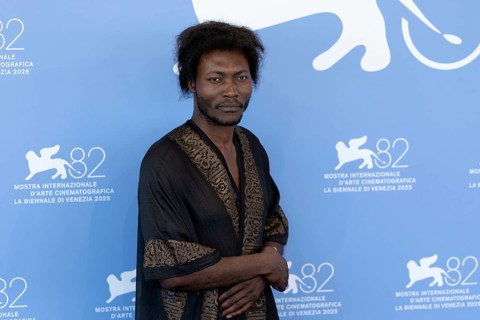 Venice, Italy - 3 September 2025: Benjamin Clementine during the Photo Call of - In the Hand of