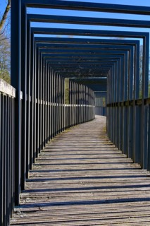 Heusterzbrücke, Waldnaabaue, Große Teichpfanne, Vizinalradweg, near Tirschenreuth, Upper