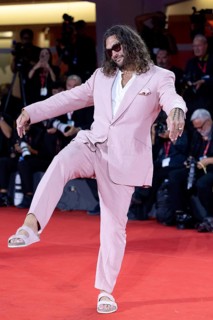 Venice, Italy - 3 September 2025: Jason Momoa during the red carpet of - Cartier Glory To The