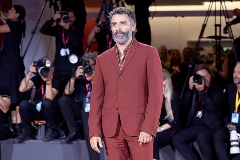 Venice, Italy - 3 September 2025: Oscar Isaac during the Red Carpet of - Cartier Glory To The