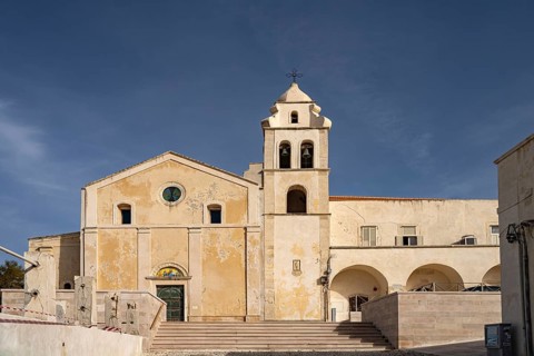 The Chiesa di San Francesco church in Vieste, Gargano, Apulia, Italy