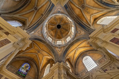 Dome of the church Chiesa Parrocchiale della Trasfigurazione di Nostro Signore Gesú Cristo in