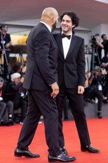 Venice, Italy - 1 September 2025: Mark Kerr, Benny Safdie during the Red Carpet of - The Smashing