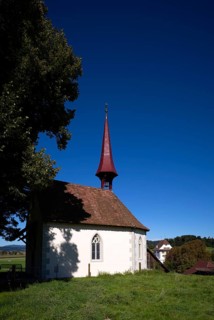 Wyher Castle Chapel, Wyher moated castle, Ettiswil, Canton Lucerne, Switzerland