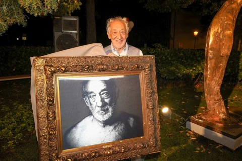 Dieter Hallervorden at the premiere of the play 'Der eingebildet Kranke' and Dieter Hallervorden's