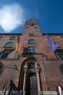 Bavarian Constitutional Court, built in the Bavarian Brick Gothic style, 1903 to 1905,
