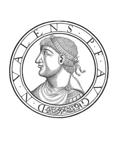 Flavius Valens (born 328 in Cibalae, Pannonia secunda, died 9 August 378 in the Battle of