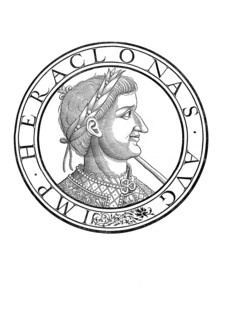 Heraklonas (born 626 in Lasika, died 641 on Rhodes) was emperor of the Eastern Roman Empire for a