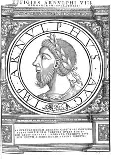Arnolf of Carinthia, also Arnulf, Arnold, (born around 850, died 8 December 899 in Regensburg) from