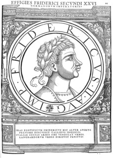 Frederick II, Federico II di Svevia, (born 26 December 1194 in Jesi near Ancona, died 13 December
