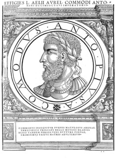 Commodus (born 31 August 161 in Lanuvium, died December 192 in Rome), Lucius Aurelius Commodus was