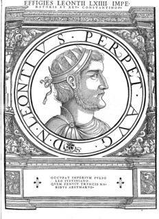 Leontius, (died 488) was a Roman counter-emperor to Emperor Zenon in the east of the Roman Empire,