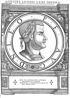 Leo IV, often called the Khazar because of his mother's origins, was Byzantine emperor from the