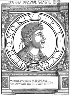 Flavius Honorius (born 9 September 384 in Constantinople, died 15 August 423 in Ravenna) was