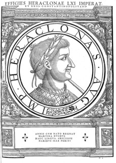 Heraklonas (born 626 in Lasika, died 641 on Rhodes) was emperor of the Eastern Roman Empire for a