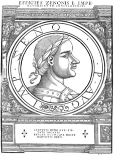 Zenon, Flavius Zeno (died 9 April 491), was Eastern Roman Emperor from 29 January 474 until his