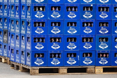 Oettinger Brauerei GmbH, Walldorf logistics centre, Baden-Württemberg, Germany