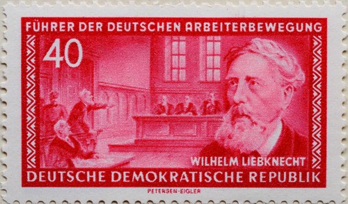 Wilhelm Martin Philipp Christian Ludwig Liebknecht, 1826 – 1900, a German socialist activist and