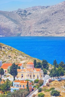 Church of Evangelismos (also known as Annunciation Church), Gialos, Symi Island, Dodecanese