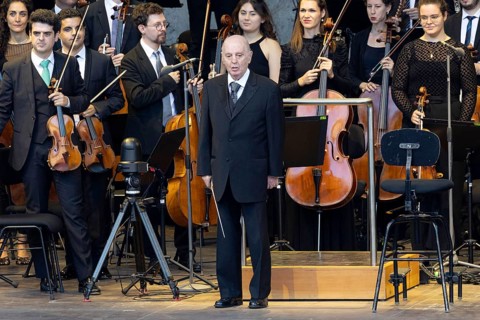Daniel Barenboim, Conductor, West-Eastern Divan Orchestra - Daniel Barenboim and Lang Lang,