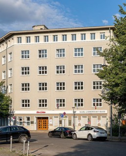 Party headquarters of the Left Party in the Karl Liebknecht House in Berlin Mitte, Germany