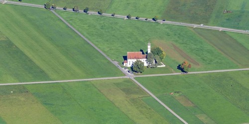 Wallfahrtskirche St. Coloman, Königswinkel, Ostallgäu, Allgäu, Bavaria, Germany