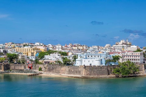 La Fortaleza in Old San Juan serves as the residence of the Governor of Puerto Rico