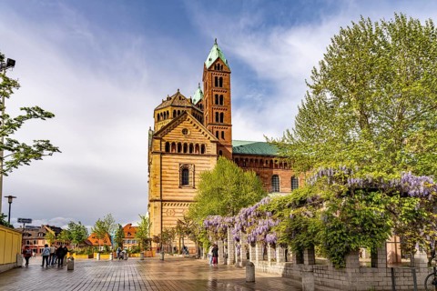 Speyer Cathedral in Speyer, Rhineland-Palatinate, Germany
