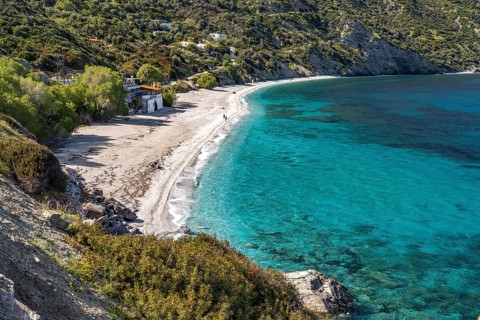 Korasida beach, Euboea or Evia island, Greece
