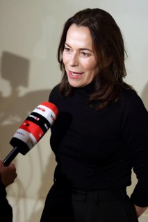 Anne Will at the Prize for Civil Courage Against Right-Wing Radicalism and Anti-Semitism, 19th
