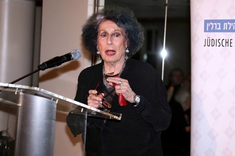 Lea Rosh at the Prize for Civil Courage Against Right-Wing Radicalism and Anti-Semitism, 19th