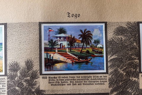 German colonies. Togo. Aného or Anecho. An anthology published by Cigaretten-Bilderdienst Dresden