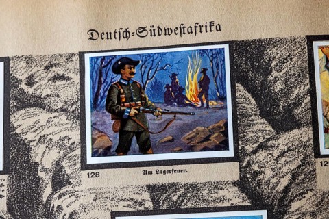 German colonies. Campfire romance, German Southwest Africa. An anthology published by