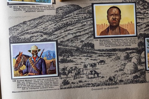 German colonies. German Southwest Africa. Hendrik Witbooi, the last and most famous leader of the