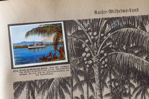 German colonies. Kaiser-Wilhelms-Land. Friedrich-Wilhelms-Hafen. An anthology published by