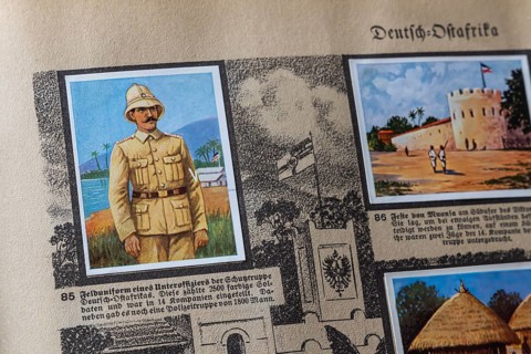 German colonies. German East Africa. Field uniform of a sergeant from the Schutztruppe. An