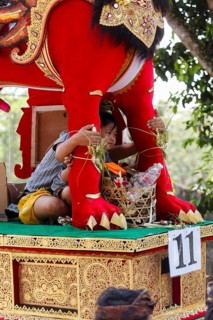 Combustion ceremony (Ngaben), preparation at the cremation site, Ubud, Bali, Indonesia