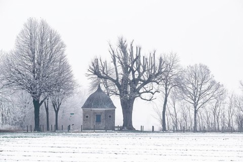 Bergkapelle auf dem Schöppinger Berg, Schöppingen, Münsterland, North Rhine-Westphalia, Germany