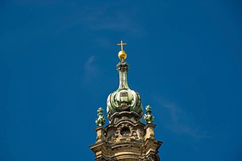Tower, Hofkirche, Catholic Church of the Royal Court of Saxony, Sanctissimae Trinitatis Cathedral,