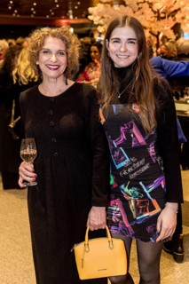 Heike Kloß and daughter Olivia Kloß at the Cirque du Soleil Alizé world premiere at the Berliner