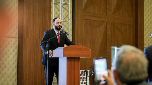 Gaziantep, Turkey – November 20, 2025: Aleppo Governor Azzam Al-Ghareeb paid an official visit to