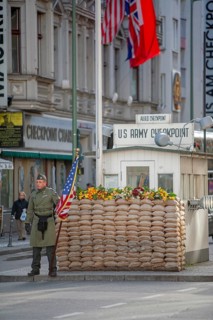 US Army Checkpoint Charlie Berlin Germany