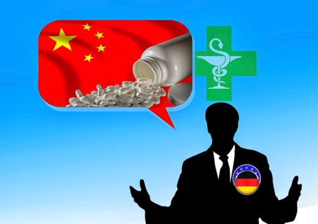 Symbolic image, Germany formerly pharmacy in the world, EU European Union, pharmaceutical industry,